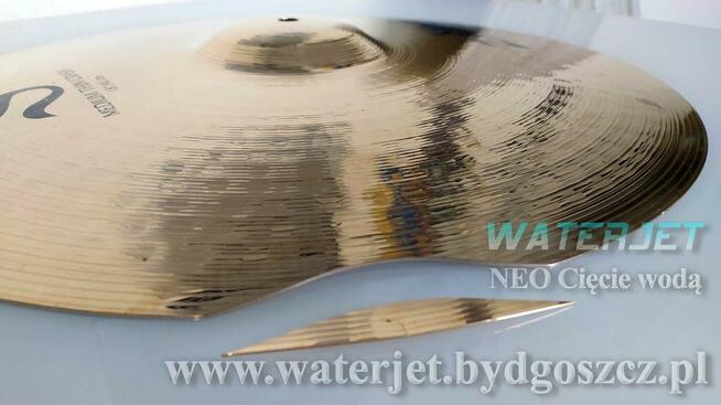 Cięcie wodą BYDGOSZCZ aluminium, miedź, mosiądz i inne