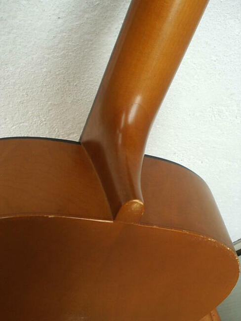 Gitara Junior - lata 80-te, wąski gryf