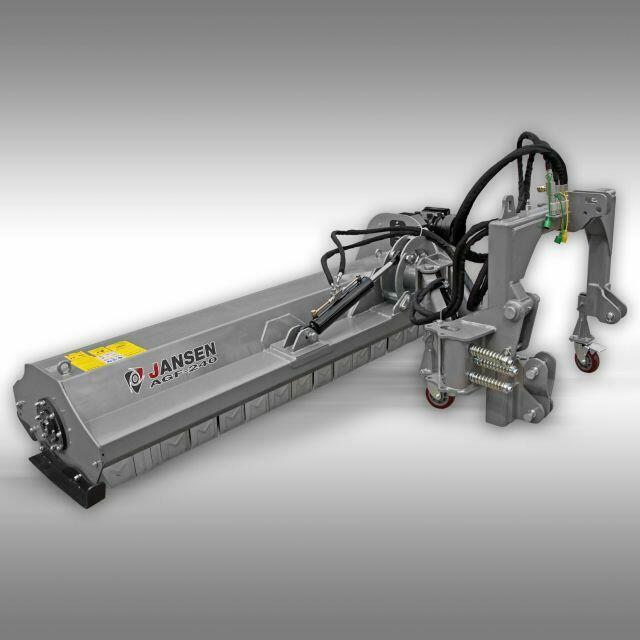 Kosiarka bijakowa tylno- boczna z unoszoną pokrywą: 240 CM