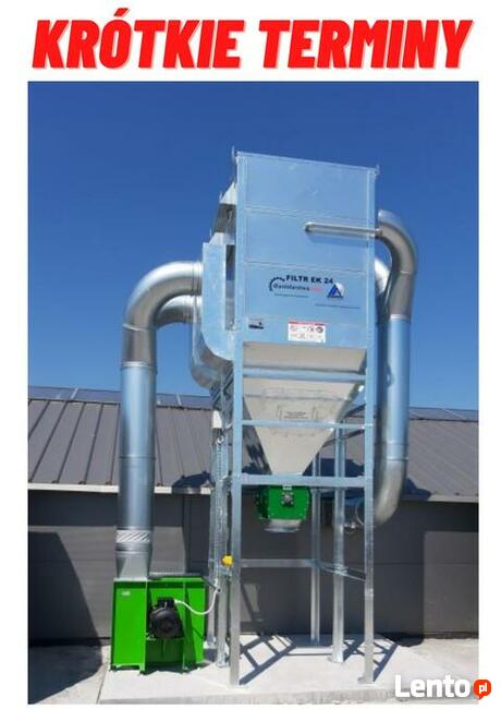 Filtr EK-24/Odciąg trocin 13 000m³/h teraz 10% taniej