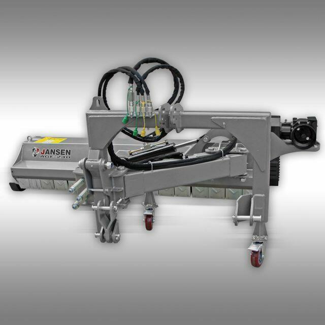 Kosiarka bijakowa tylno- boczna z unoszoną pokrywą: 240 CM