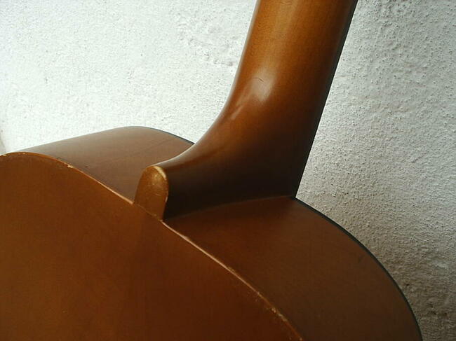 Gitara Junior - lata 80-te, wąski gryf