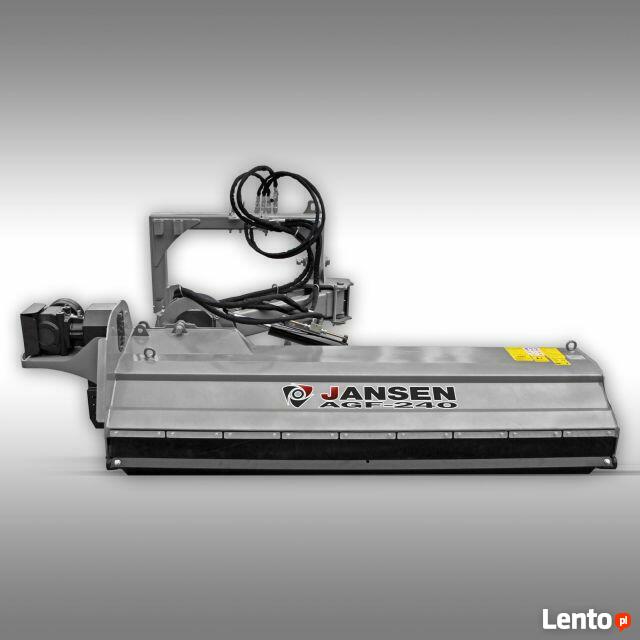 Kosiarka bijakowa tylno- boczna z unoszoną pokrywą: 240 CM