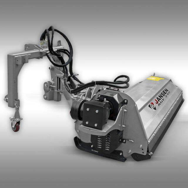 Kosiarka bijakowa tylno- boczna z unoszoną pokrywą: 240 CM