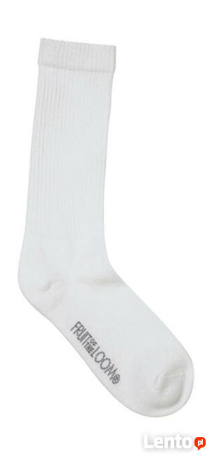 3-pack Skarpety kolor biały FRUIT of the LOOM roz 35-38