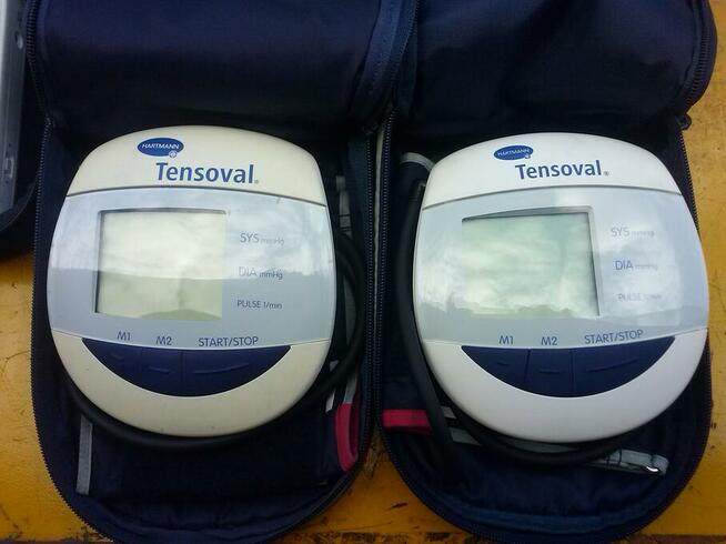 Ciśnieniomierz elektroniczny, Hartmann, 50 zł.