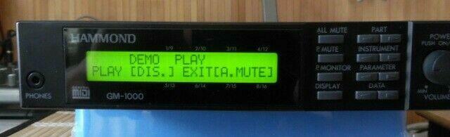 Hammond GM 1000, Moduł brzmieniowy (MIDI)