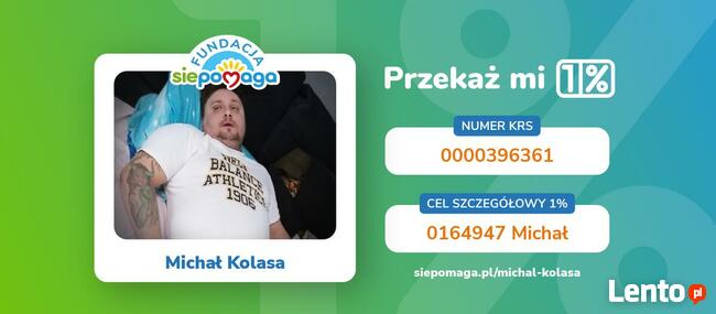 Cegiełka 1zł KAŻDA ZŁOTÓWKA SIĘ LICZY Proszę o pomoc w ratow