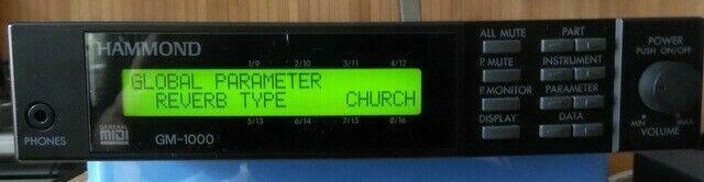 Hammond GM 1000, Moduł brzmieniowy (MIDI)
