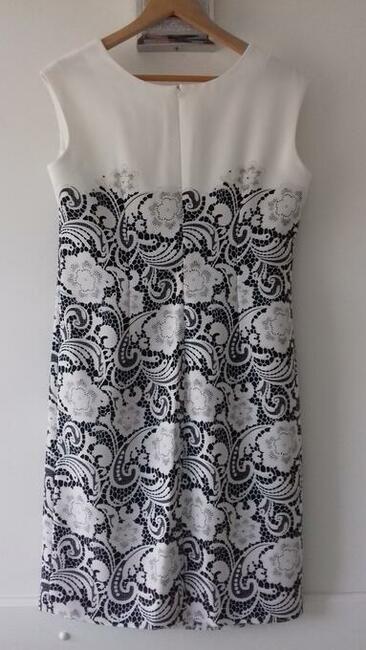 Sukienkę wizytową „Collection color” tanio sprzedam