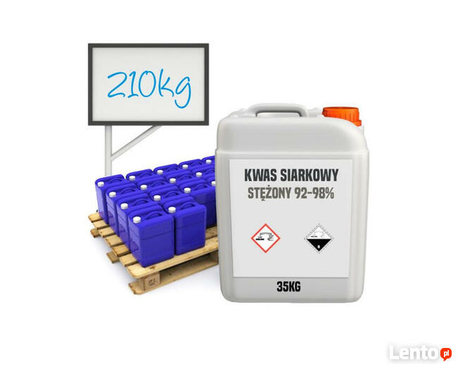 Kwas siarkowy, stężenie 92 - 98%