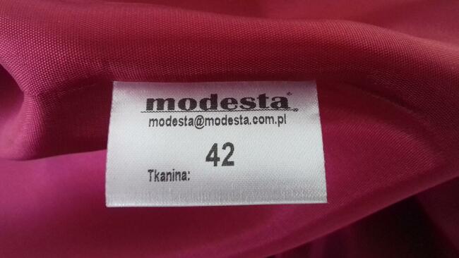 Sukienkę wieczorową „Modesta” tanio sprzedam