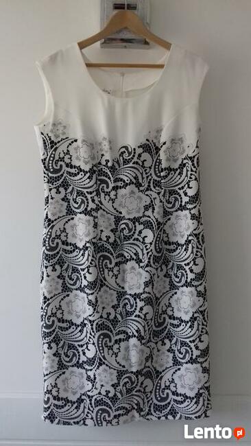 Sukienkę wizytową „Collection color” tanio sprzedam