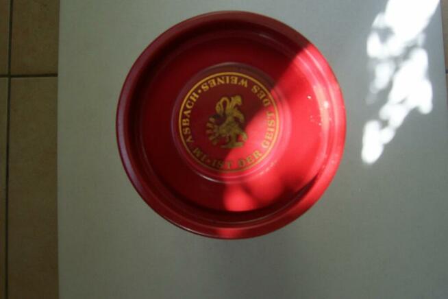 Puszka ozdobna po alkoholu Asbach Uralt 0,7