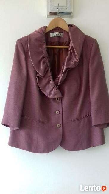 Sukienkę wizytową z żakietem „Skorpion” tanio sprzedam