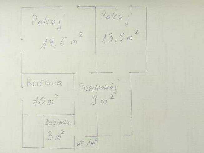 Mieszkanie 54,18 m2 Olszewskiego cena do negocjacji