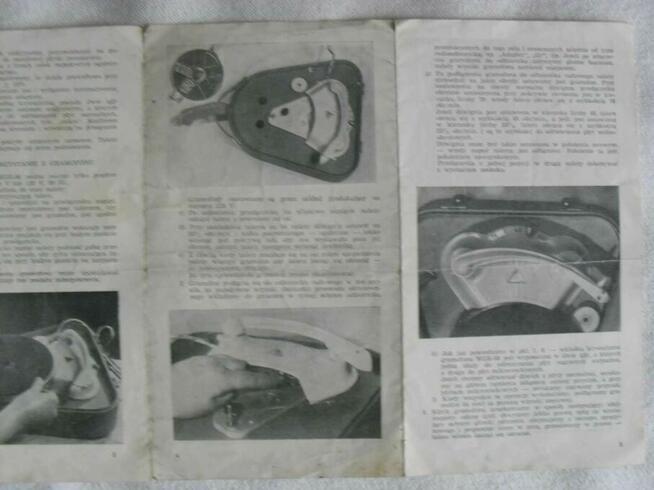 Gramofon WGE-56 : Instrukcja obsługi