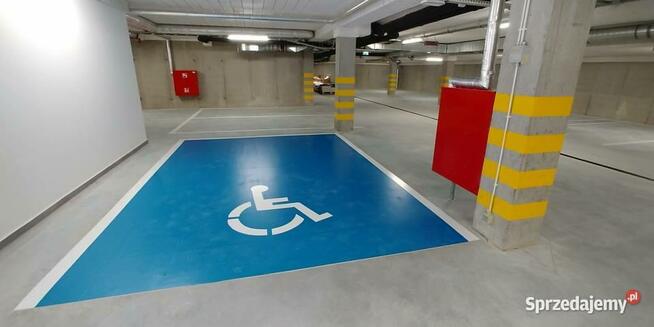 Malowanie linii Oznakowanie poziome Parkingi Hale Garaże
