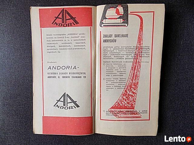 ZIEMIA WADOWICKA - informator turystyczny 1969r - Unikat !