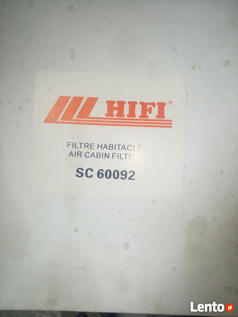 Filtr kabinowy JCB Fastrac seria 3000