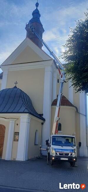 Podnośnik koszowy - USŁUGI