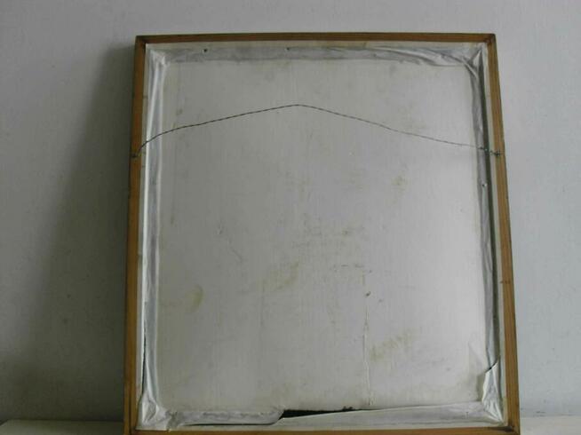 Obraz PIES - haft pętelkowy , dywanowy - 53x57 cm.