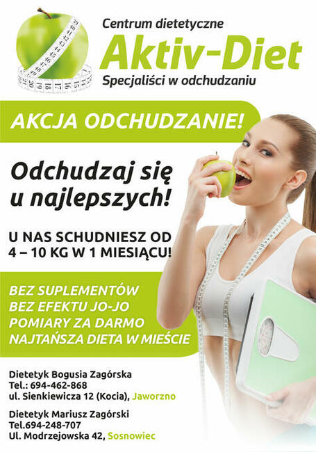 Dietetyk SOSNOWIEC - Mariusz Zagórski-odchudzanie !