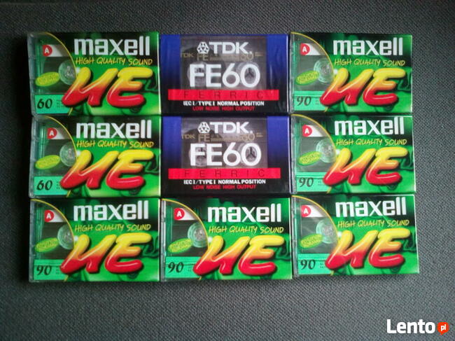 Kupię kasety magnetofonowe