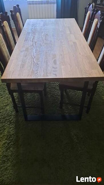 Stoły ,blaty stopnie z drewna