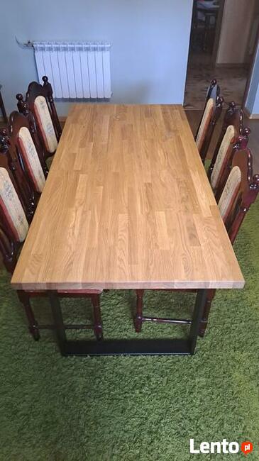 Stoły ,blaty stopnie z drewna
