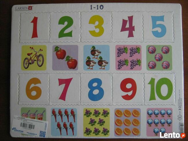 Cyfry i ilości 1-10