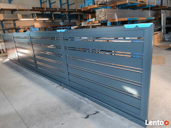 Brama aluminiowa 6/8 m bramy bramki furtki ogrodzenia alu og