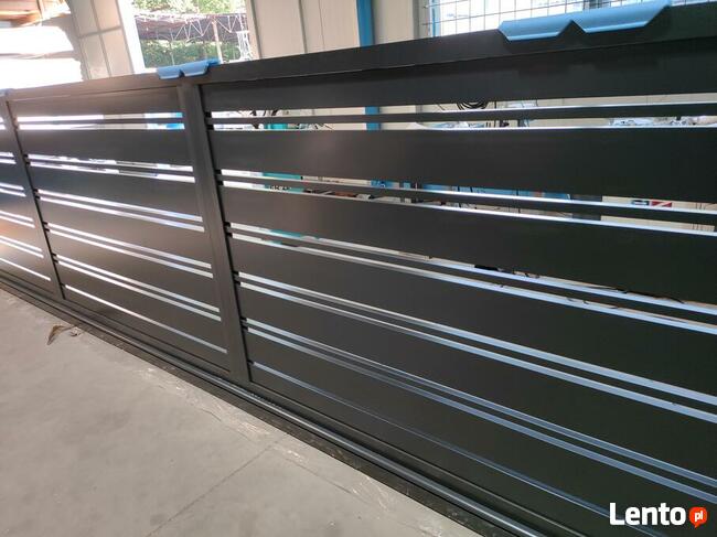 Brama aluminiowa 6/8 m bramy bramki furtki ogrodzenia alu og