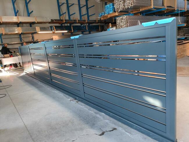 Brama aluminiowa 6/8 m bramy bramki furtki ogrodzenia alu og