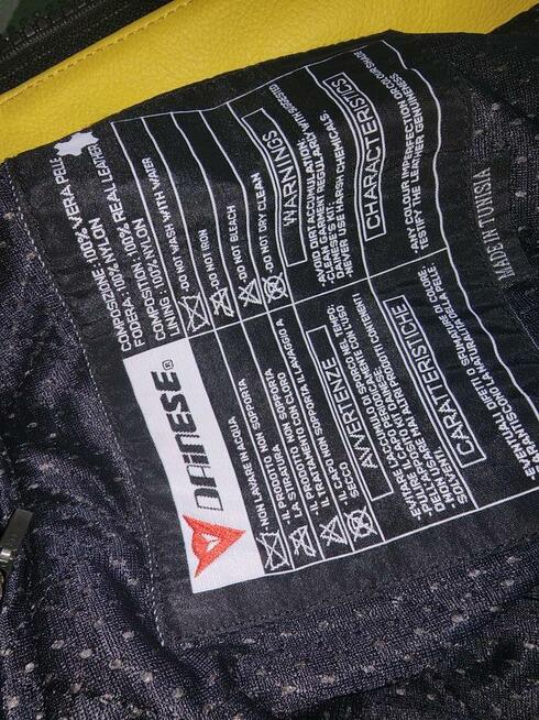 Ducati skórzana kurtka na motor 58