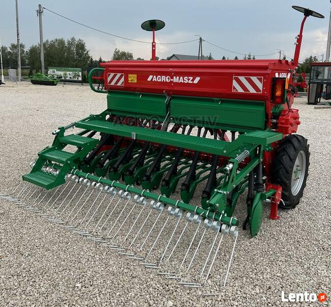 Siewnik Zbożowy AgroMasz 2.5m TRANSPORT