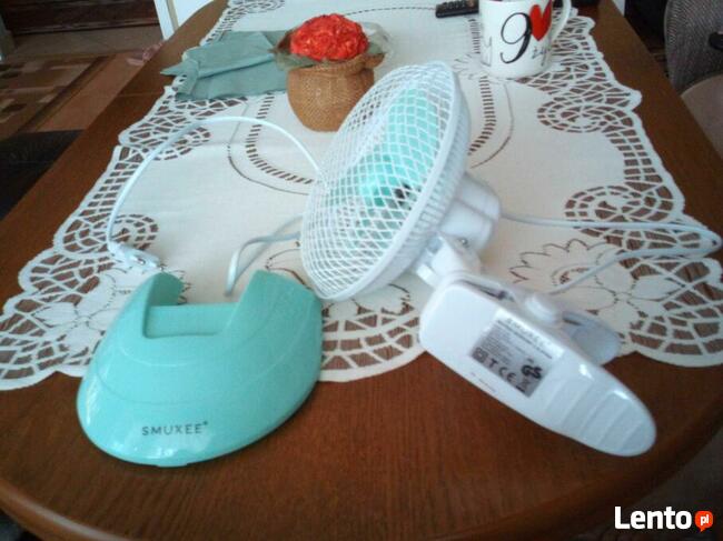 Wiatrak Biurkowy z Klipsem