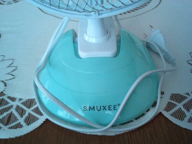 Wiatrak Biurkowy z Klipsem