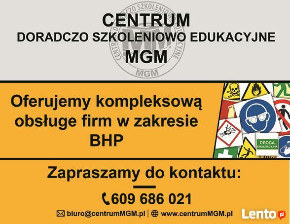 Szkolenia wstępne BHP CPC i UDT kompleksowo