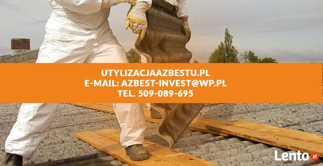 DEMONTAŻ I UTYLIZACJA AZBESTU - WYKONAWSTWO POKRYĆ DACHOWYCH