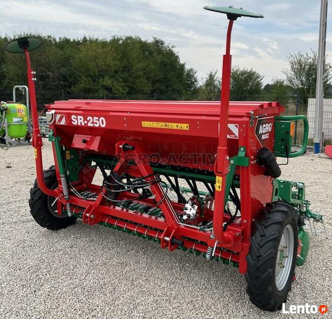 Siewnik Zbożowy AgroMasz 2.5m TRANSPORT