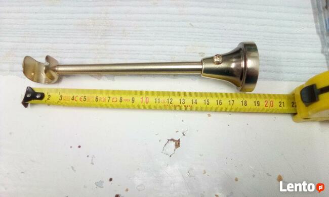 Mocowanie karnisza uchwyty 3 złote 1 srebrny