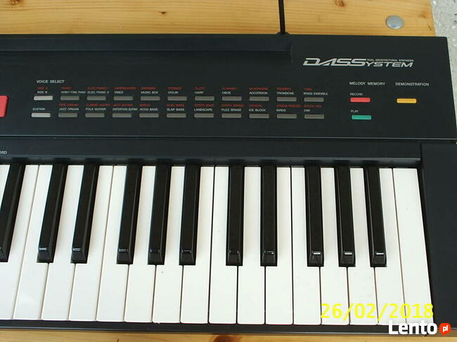 Keyboard Yamaha PSR-7 z osprzętem