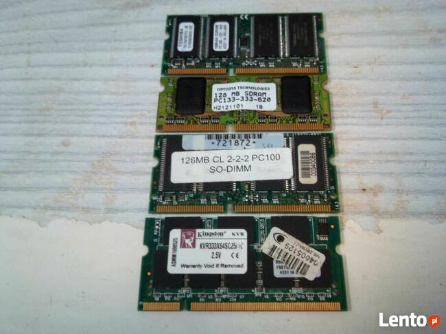 Pamięć Ram Do Laptopa Dimm Sd Ram 3 Sztuki. DDR 1. 1 Sztuka