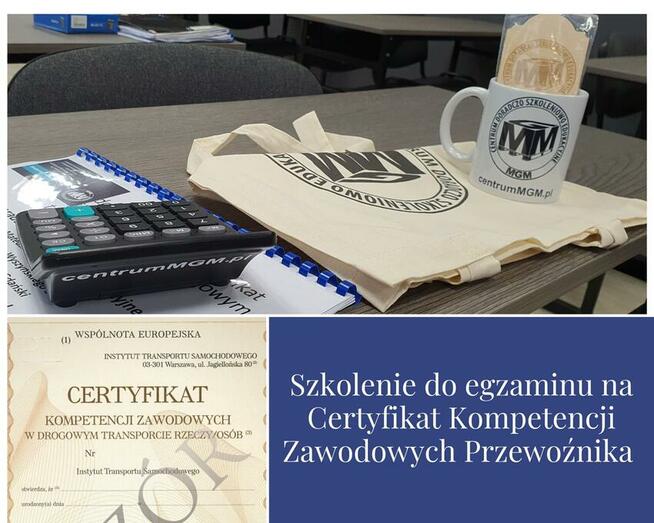 Szkolenie Certyfikat Kompetencji Zawodowych