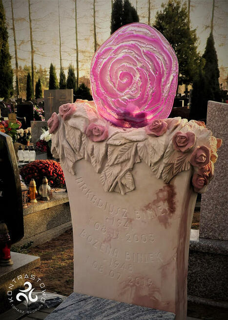 Nowoczesny nagrobek, wyjątkowy, artystyczny