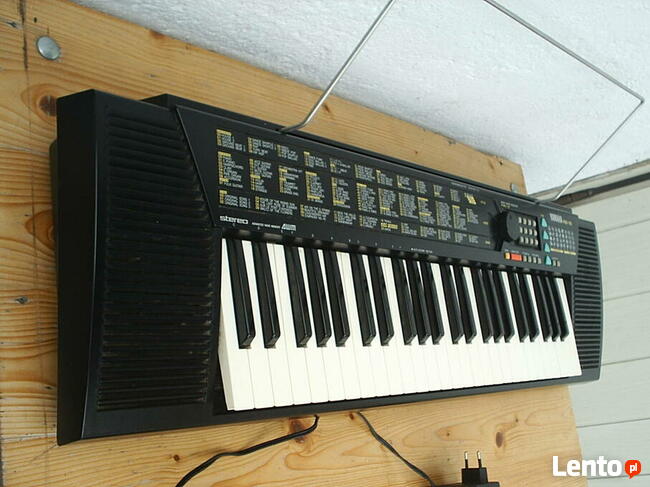 Keyboard Yamaha PSR-110 z osprzętem