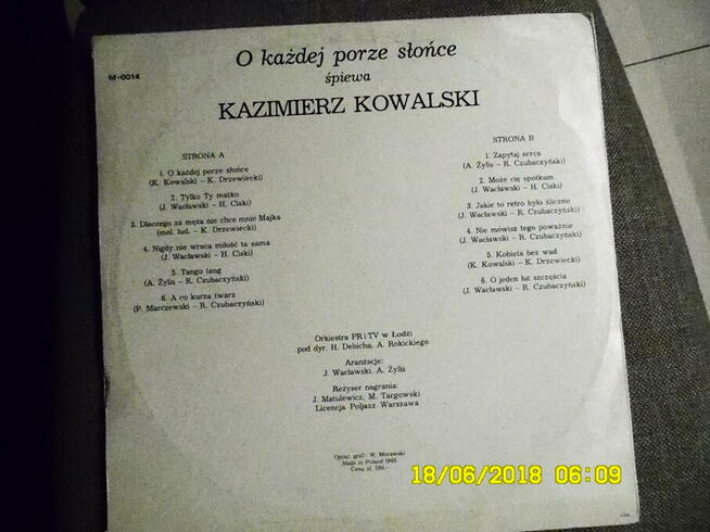 Sprzedam Płyta winylowa