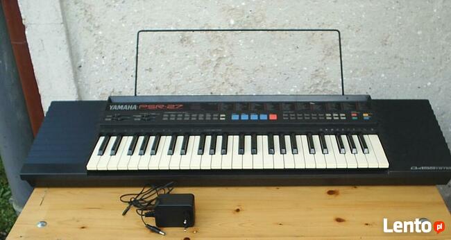 Keyboard Yamaha PSR-27 z osprzętem