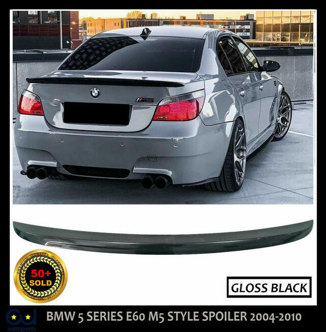 BMW E60 SPOILER KLAPY M5